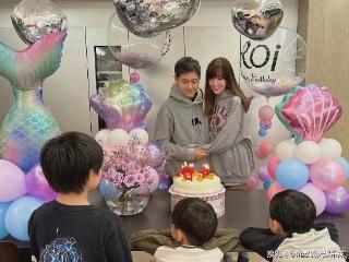 林志颖为妻子陈若仪庆生，还送上99朵粉紫色玫瑰，网友：祝幸福 林志颖