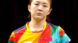 陈梦世界杯止步女单4强，奥运积分越来越落后于王曼昱
