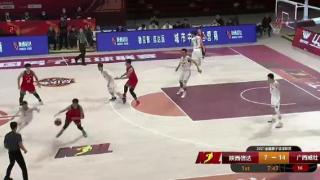 NBL-江凯23+4陈金龙18分 广西击败陕西总决赛1-0领先