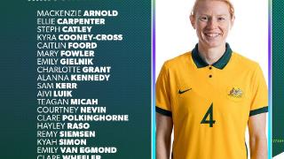 澳女足亚洲杯初选名单：FIFA最佳候选克尔领衔英超10人入选