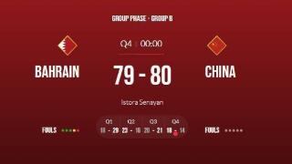 拼到最后一刻！中国男篮战胜巴林男篮 迎亚洲杯首胜