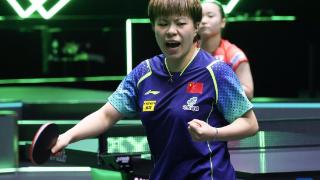 乒乓球——WTT沙特大满贯:王艺迪晋级女单半决赛