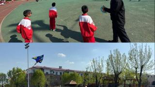 放飞梦想 拥抱春天——东营市胜利集输小学首届风筝节活动