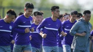 天津津门虎队与中甲新军青岛队进行热身赛2-0胜利