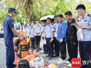 海南启动大学生消防志愿服务“全省行”活动助力消防安全综合治理