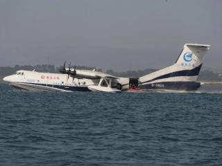 “鲲龙”ag600完成水上救援演示验证