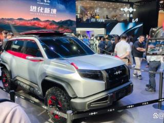 方程豹豹3概念车亮相北京车展，外观硬派，还配备无人机