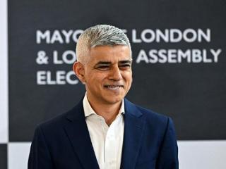 萨迪克汗再次连任伦敦市长