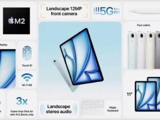 苹果新品发布：13英寸iPad Air配M2芯片，你心动了吗