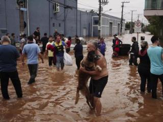巴西南部洪水遇难者人数已达155人