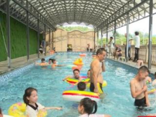 衡南县火苗助学基金会捐建乡村游泳池
