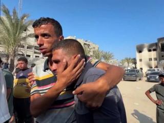 加沙民众：以色列和美国共同造成加沙惨剧