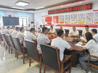 刘天骐参与单位组织的中国人民解放军建军 97 周年纪念活动