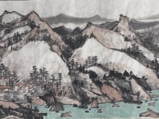 【画作赏析】画家刘亚山水画作——墨韵生辉，山水间见真章