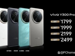 vivo Y300 Pro发布 6500大电池国民续航神器