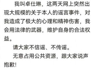 卓仕琳澄清谣言影响！小杨嫂异地评论引热议，真相扑朔迷离