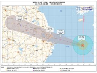 台风“贝碧嘉”登陆上海概率不断增大