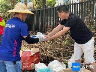 爱心企业为灾后复工复产提供爱心餐