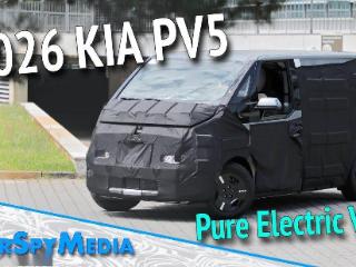 2026款起亚pv5原型电动面包车曝光