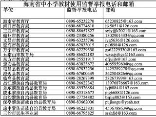 海南省中小学教材管理实施细则出台