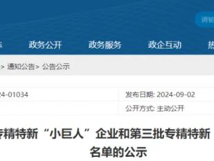 兰洋科技荣膺国家级专精特新“小巨人”企业称号