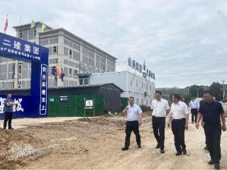 农发行山西省分行调研组实地调研五台项目建设情况