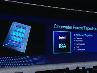 Intel展示Clearwater Forest至强处理器