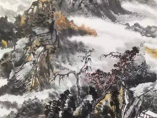 【佳作欣赏】画家杨秀峰山水画作，气韵生动，意境深远