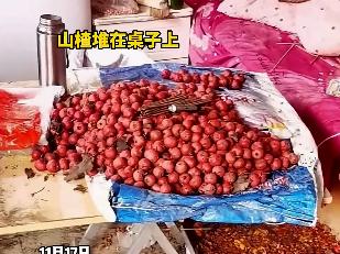 男子曝光一处糖葫芦小作坊