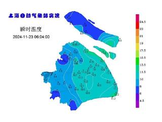 冷空气抵达，雨水停止，气温明显下降