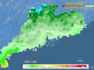 新一股中等偏强冷空气25日傍晚影响粤北