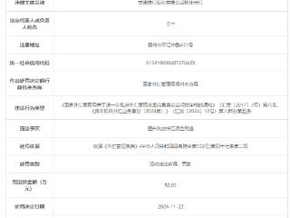 擅自改变结汇资金用途，交通银行扬州分行被罚50万元