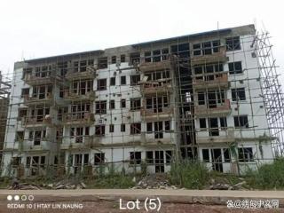 缅甸仰光，为低收入民众建设的廉价房工作将完工