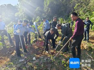 海南吊罗山开展2024年生态环境损害异地修复活动