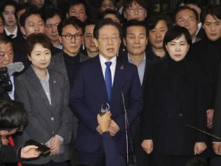 韩国最大在野党党首：对总统尹锡悦的讲话非常失望