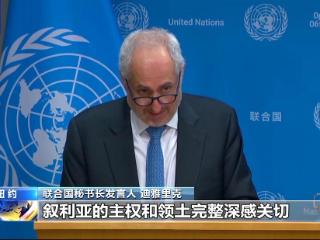 联合国发言人：以袭击叙南部违反国际法 破坏地区稳定