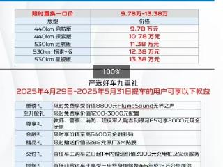 想买银河E5，冲这波准没错！五月九重礼送疯了！