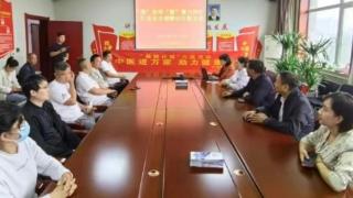 沙河市中医院开展“扁鹊计划六进”活动 走进福晶乐物流园(图1)