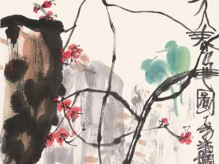 似真似幻——叶烂《动人春色图》作品