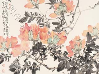 佳作欣赏丨孔宪江花鸟画，绘就水墨绮梦