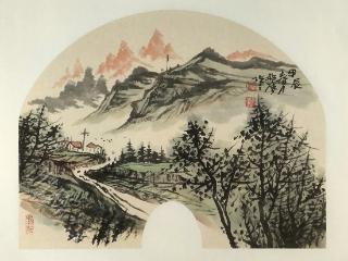 佳作欣赏丨郝涛山水，墨泼峻岭，铺展山河壮阔雄姿