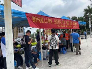 崇左移动开展517保护电缆科普宣传活动