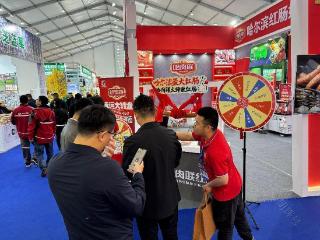 第三十四届哈洽会胜利开幕，哈尔滨红肠代表哈肉联品牌香飘全场