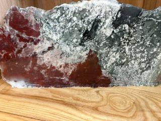 岁月雕琢的永恒传奇——鸡血玉《海枯石烂》