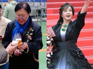 同台女皇今夕对比：刘晓庆戛纳生辉 斯琴高娃拄拐蹒跚