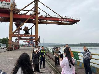 海外华文媒体聚焦泸州港：深挖开放枢纽活力之源