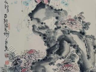 佳作欣赏丨周忠树花鸟画，勾勒秋之风骨，晕染艺术华光