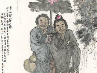 观徐惠泉《寒山拾得图》有感