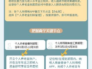 金融百科｜6月30日截止，千万别忘了！个人养老金个税抵扣申报指南