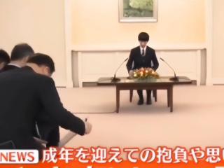 日本王室继承人悠仁独自面对媒体！打破众多网络质疑